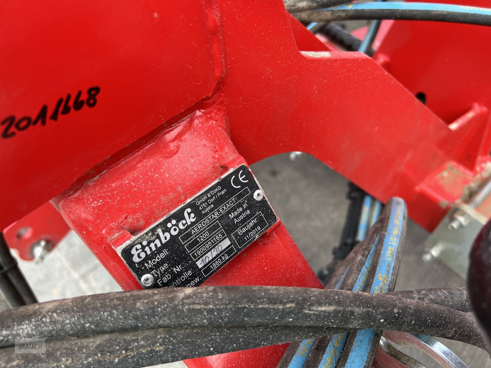 Sonstige Bodenbearbeitungsgeräte типа Einböck Aerostar Exact 1200, Gebrauchtmaschine в Burgkirchen (Фотография 2)