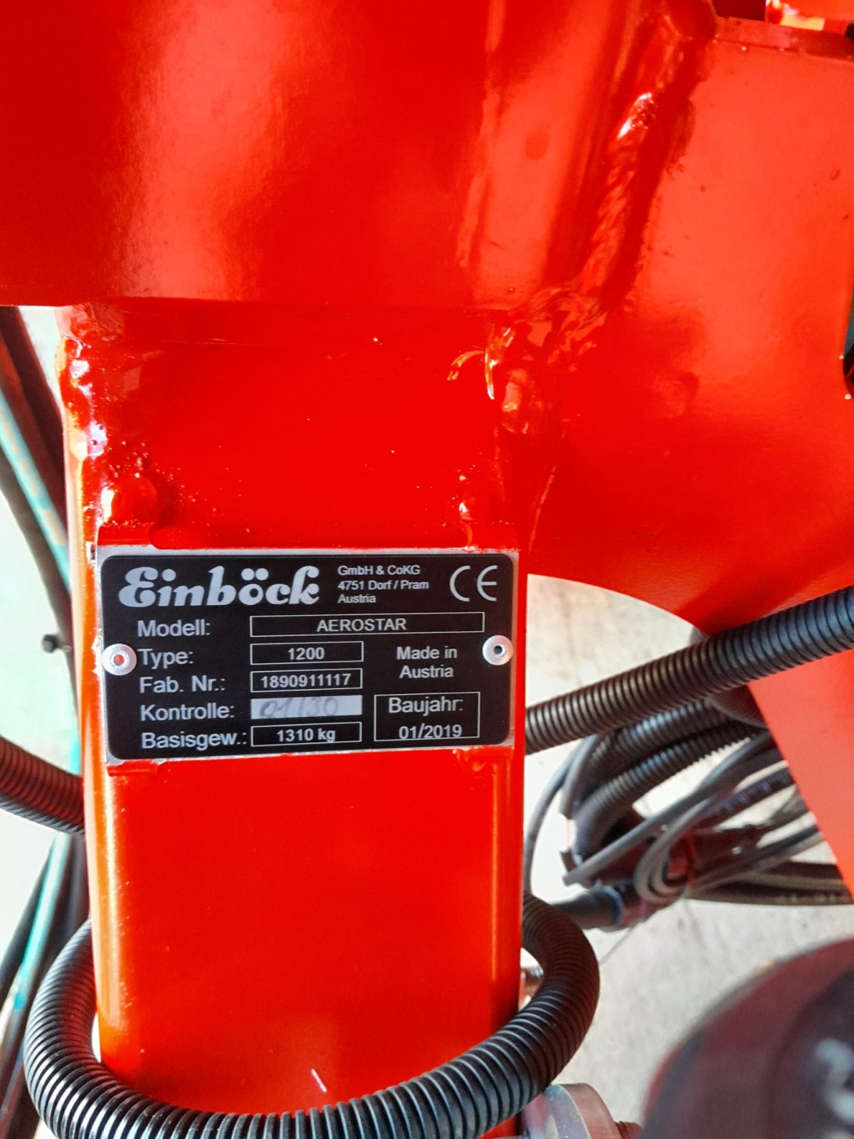 Sonstige Bodenbearbeitungsgeräte типа Einböck Aerostar-Exact 1200, Gebrauchtmaschine в Thalmässing (Фотография 2)