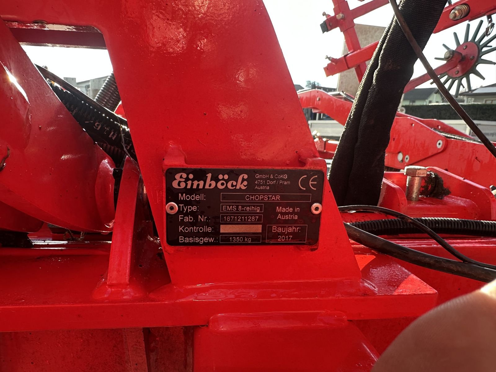 Sonstige Bodenbearbeitungsgeräte typu Einböck Chopstar EMS 8-reihig, Gebrauchtmaschine v Hürm (Obrázek 12)