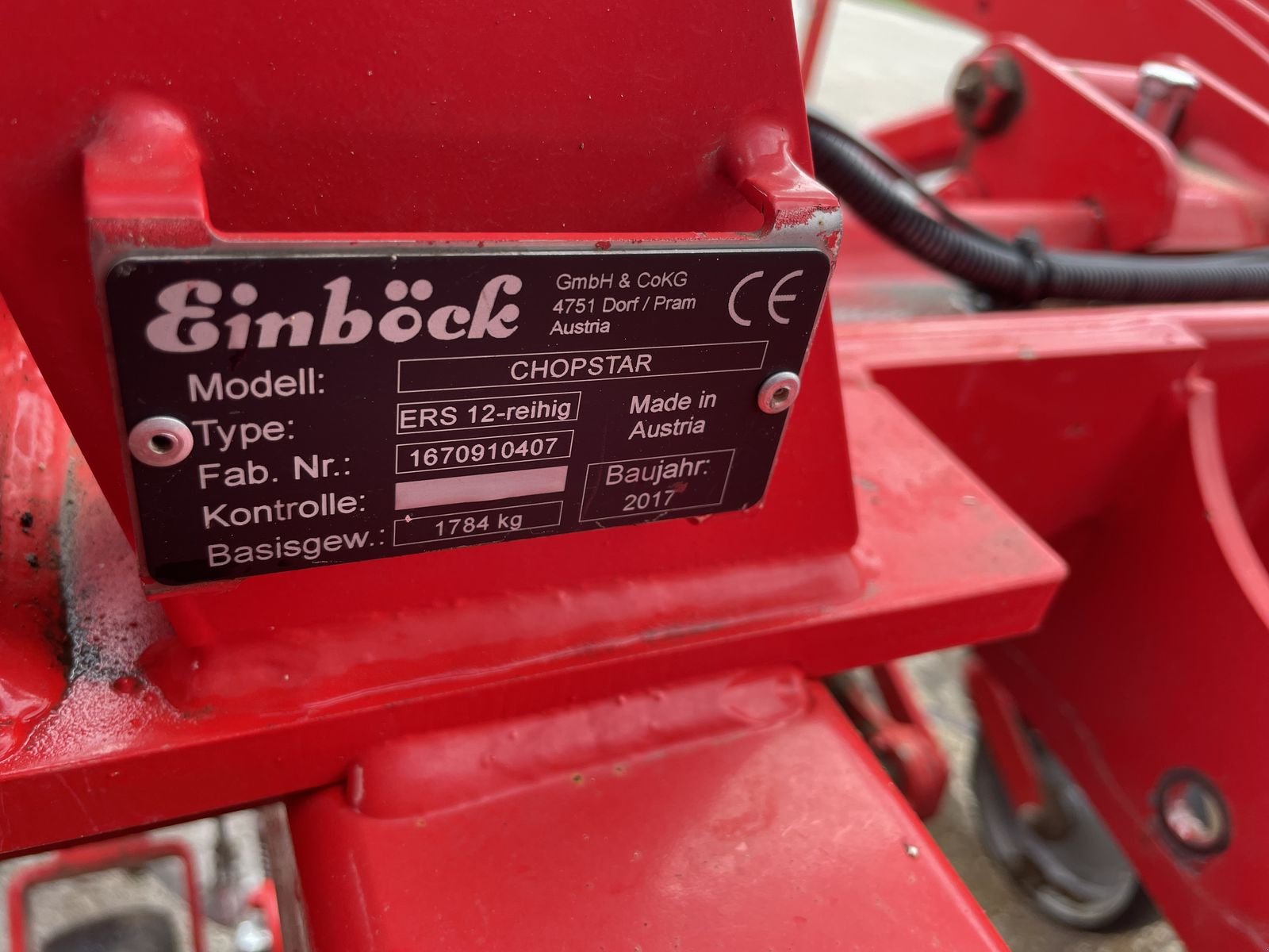 Sonstige Bodenbearbeitungsgeräte of the type Einböck Chopstar ERS 12 Reihen, Gebrauchtmaschine in Harmannsdorf (Picture 5)