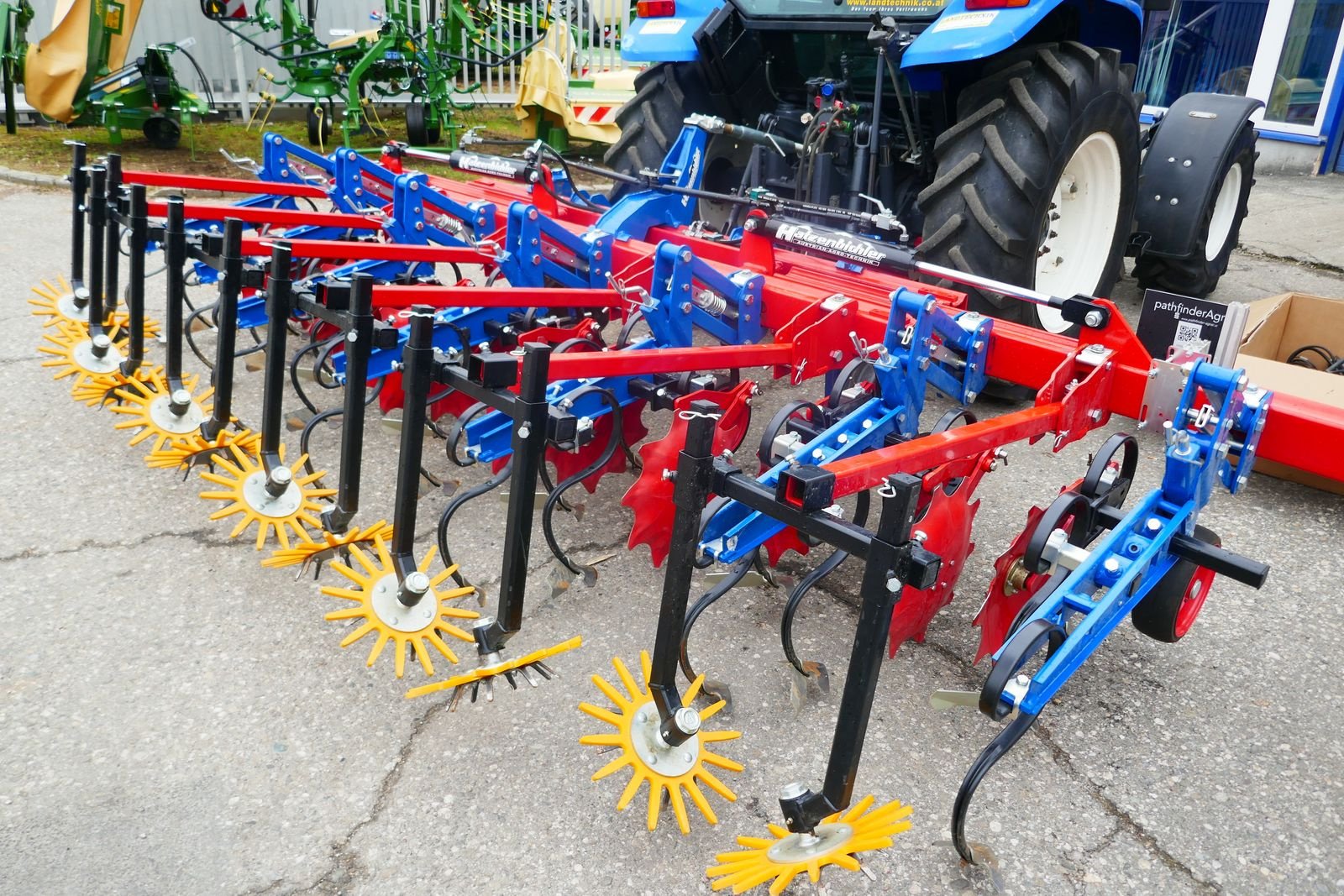 Sonstige Bodenbearbeitungsgeräte des Typs Hatzenbichler 6 reihig hydraulisch, Gebrauchtmaschine in Villach (Bild 1)