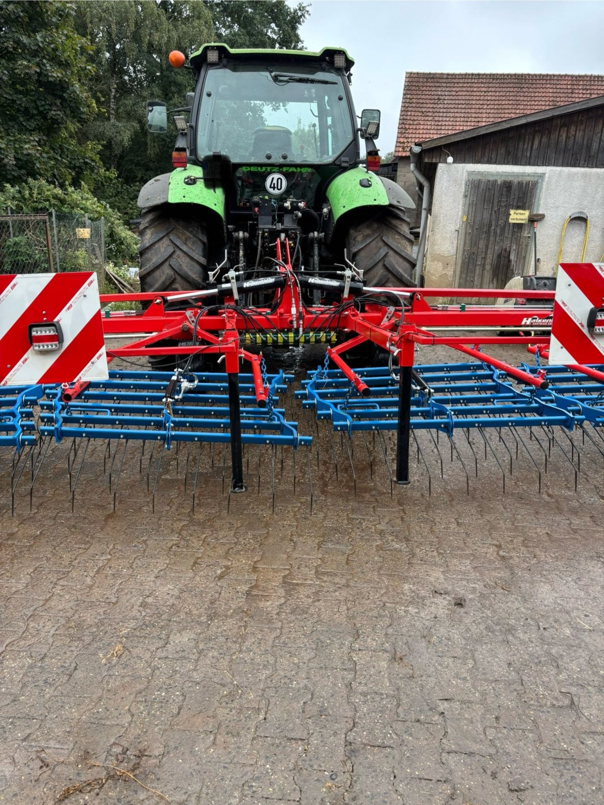 Sonstige Bodenbearbeitungsgeräte Türe ait Hatzenbichler Hackstriegel 12m, Gebrauchtmaschine içinde Gedern (resim 2)