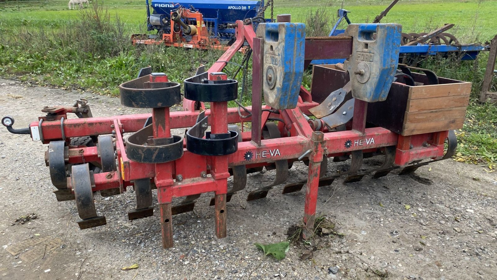 Sonstige Bodenbearbeitungsgeräte типа HE-VA 3 meter frontpakker med dobbelt lamelplanke, Gebrauchtmaschine в øster ulslev (Фотография 1)