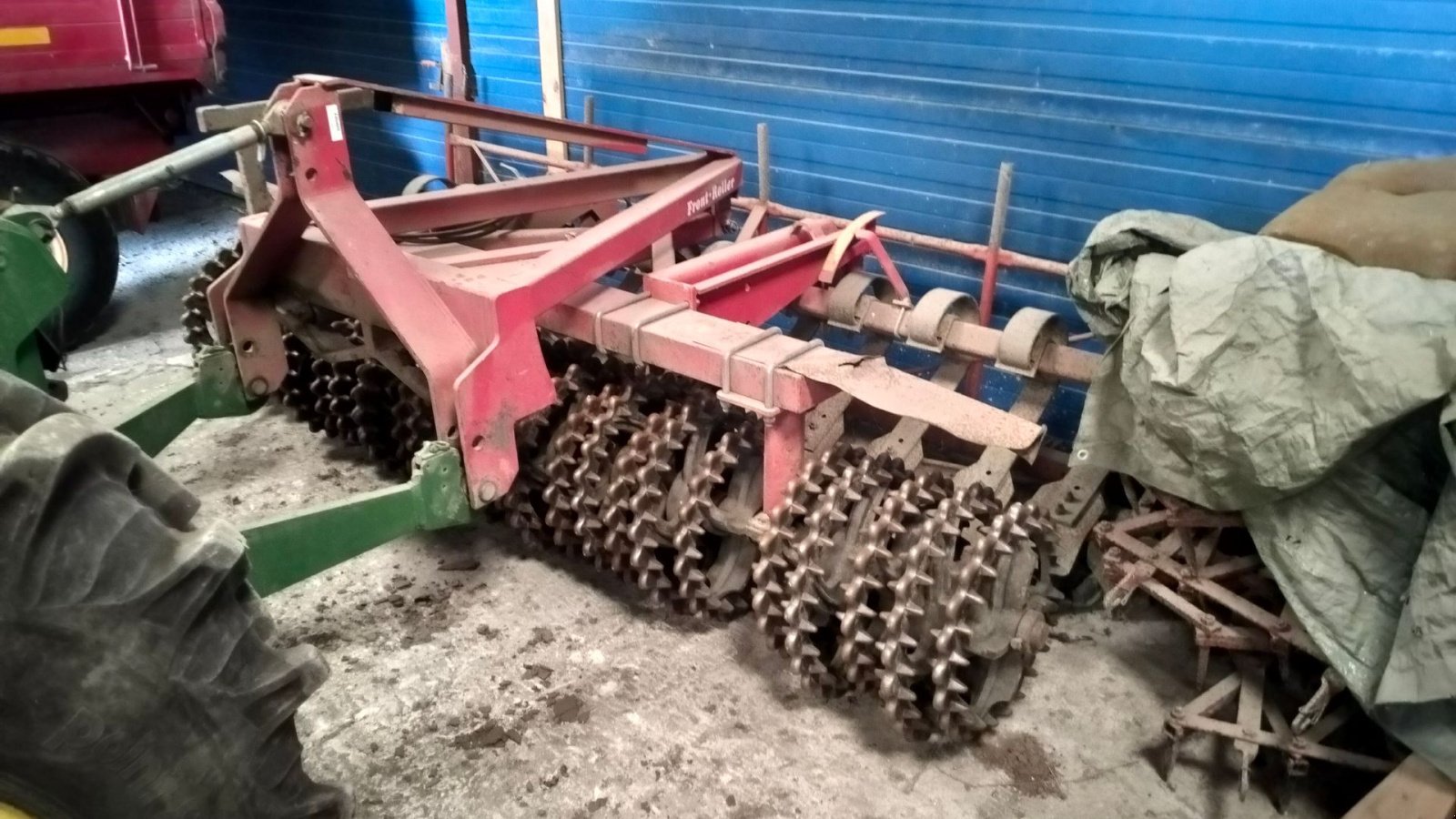 Sonstige Bodenbearbeitungsgeräte типа HE-VA 3m frontpakker med hydraulisk lamelplanke, Gebrauchtmaschine в Egtved (Фотография 2)