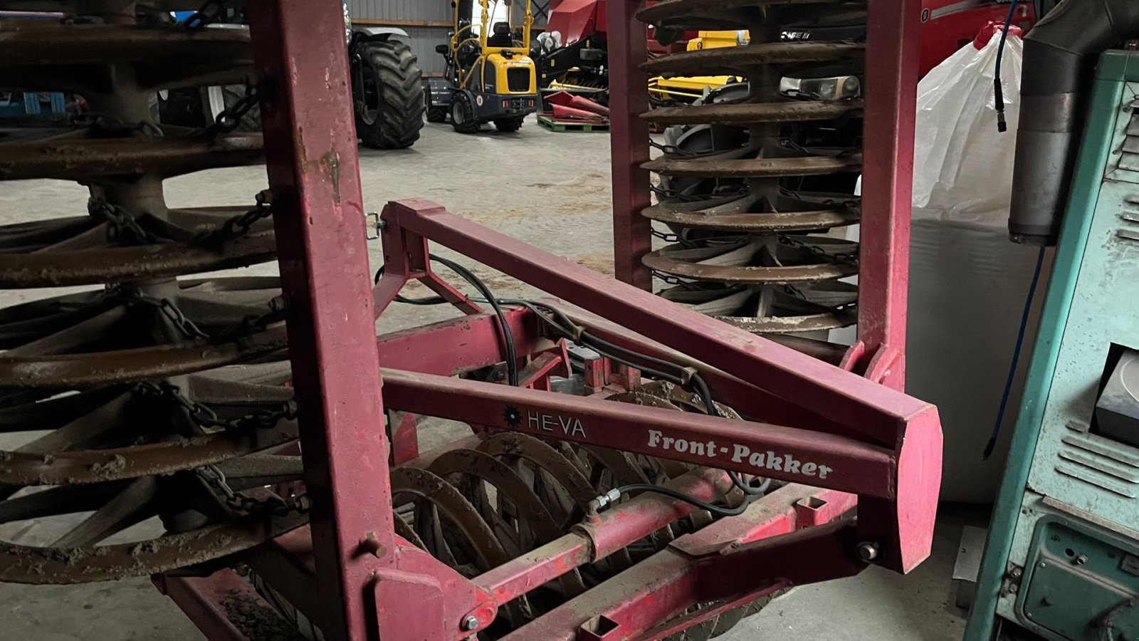 Sonstige Bodenbearbeitungsgeräte typu HE-VA 4 m frontpakker M opklap - alle ringe er i orden, Gebrauchtmaschine w Vejle (Zdjęcie 3)