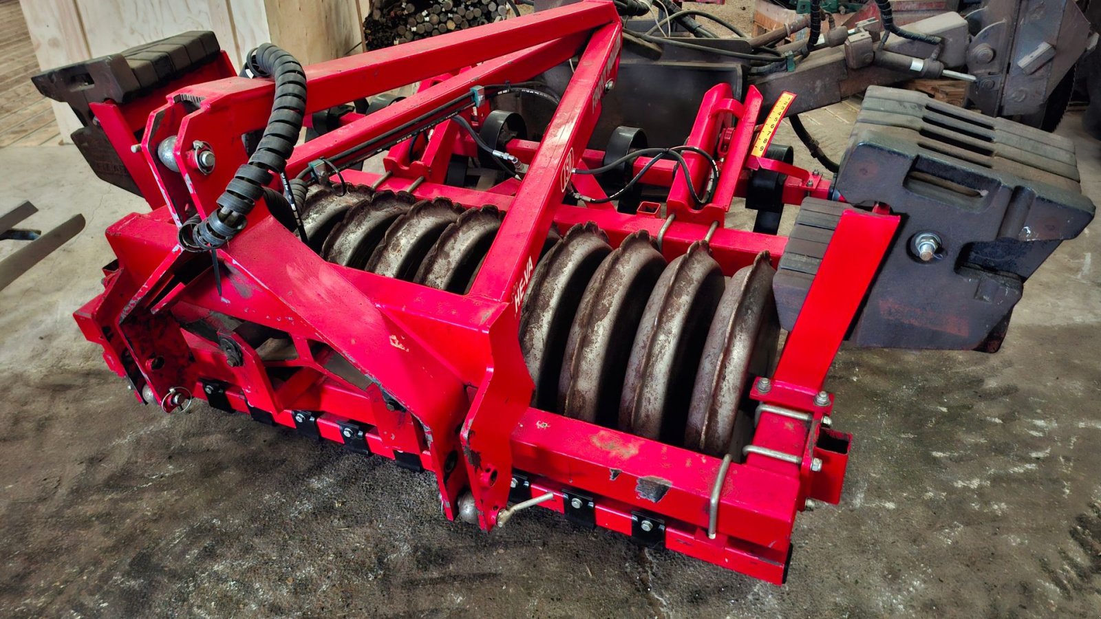 Sonstige Bodenbearbeitungsgeräte du type HE-VA 4 m frontpakker, Gebrauchtmaschine en Nykøbing M (Photo 2)