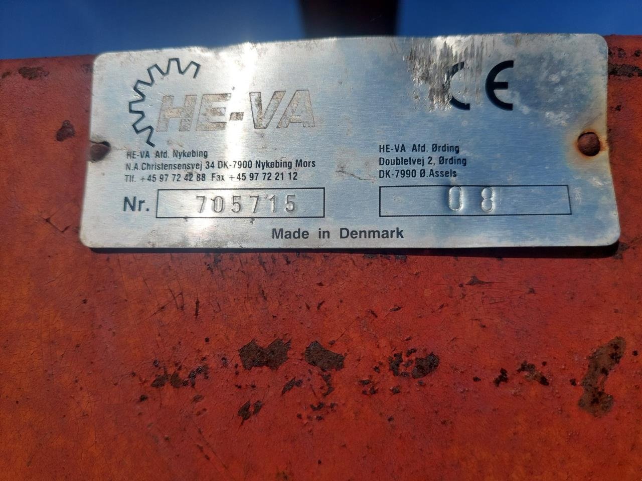 Sonstige Bodenbearbeitungsgeräte типа HE-VA Frontpakker 165 Ø90, Gebrauchtmaschine в Hammel (Фотография 15)