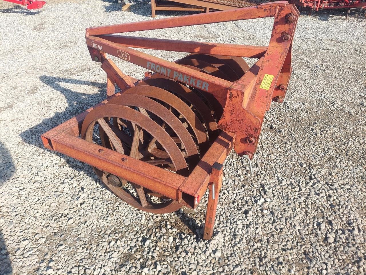 Sonstige Bodenbearbeitungsgeräte типа HE-VA Frontpakker 165 Ø90, Gebrauchtmaschine в Hammel (Фотография 7)
