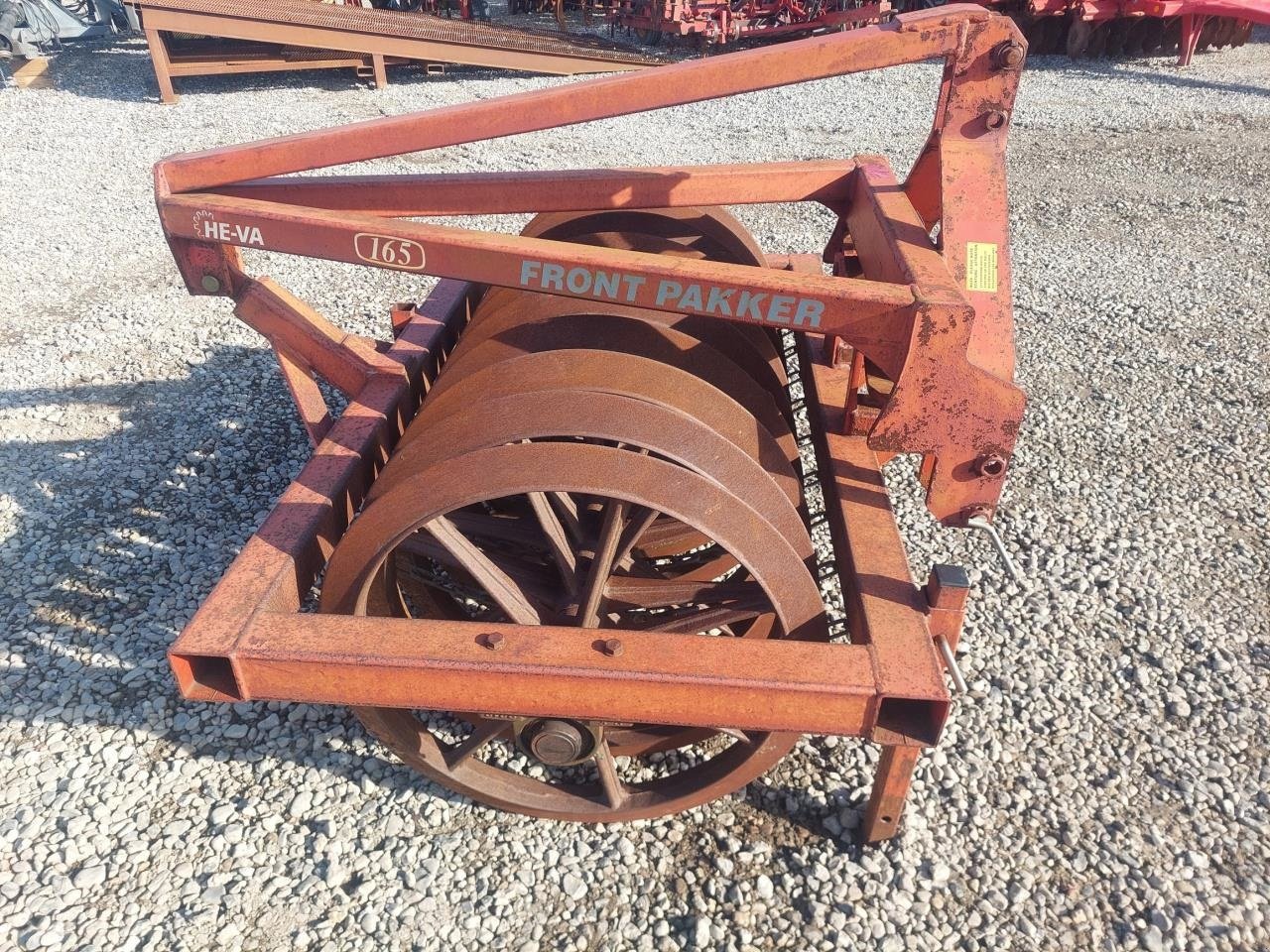 Sonstige Bodenbearbeitungsgeräte типа HE-VA Frontpakker 165 Ø90, Gebrauchtmaschine в Hammel (Фотография 1)