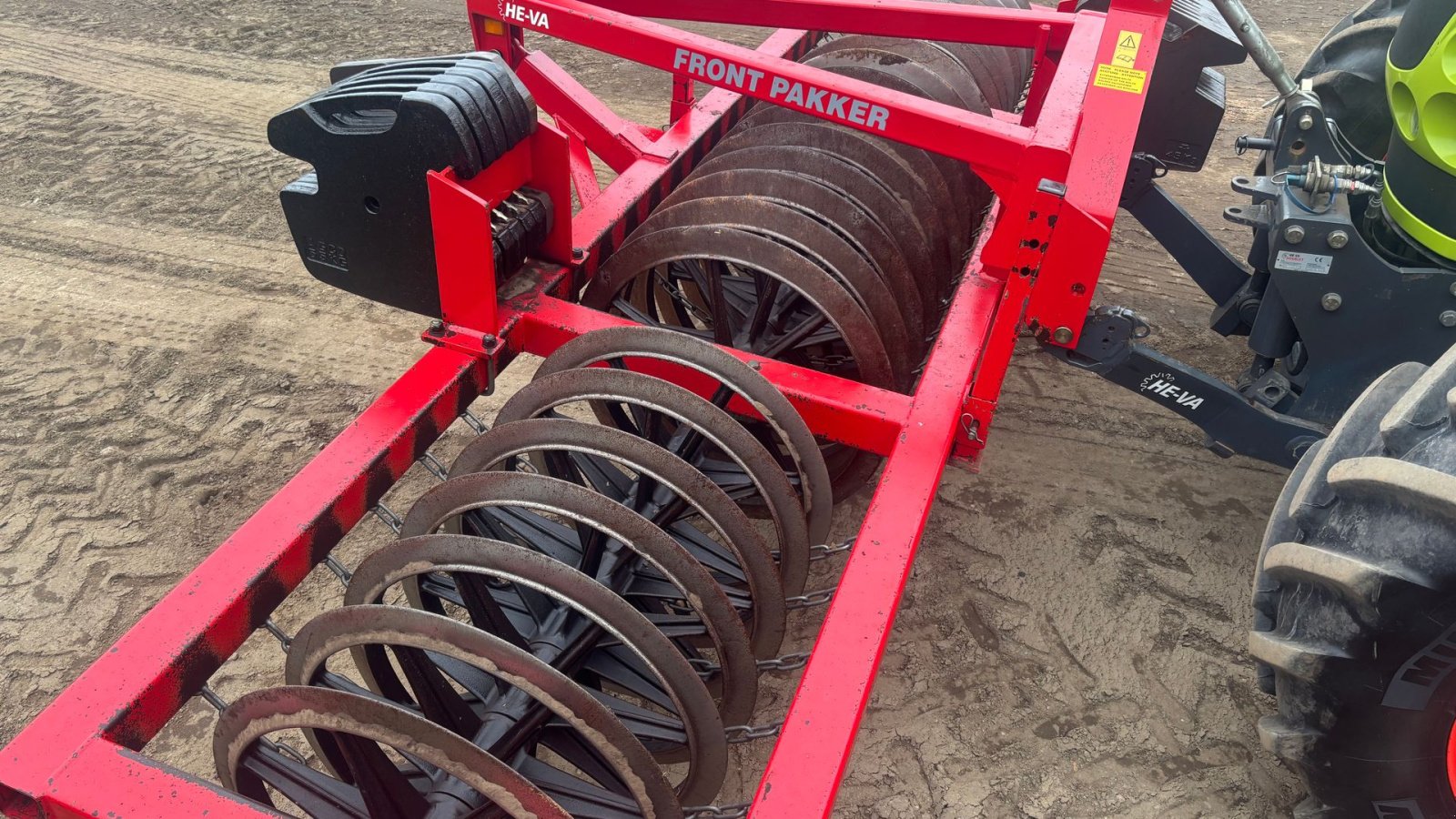 Sonstige Bodenbearbeitungsgeräte typu HE-VA Frontpakker, Gebrauchtmaschine v Nykøbing Mors (Obrázok 2)