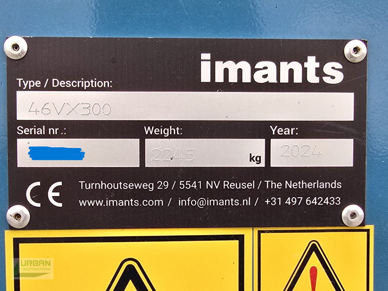 Sonstige Bodenbearbeitungsgeräte του τύπου Imants 46VX300, Gebrauchtmaschine σε Rimbach (Φωτογραφία 9)