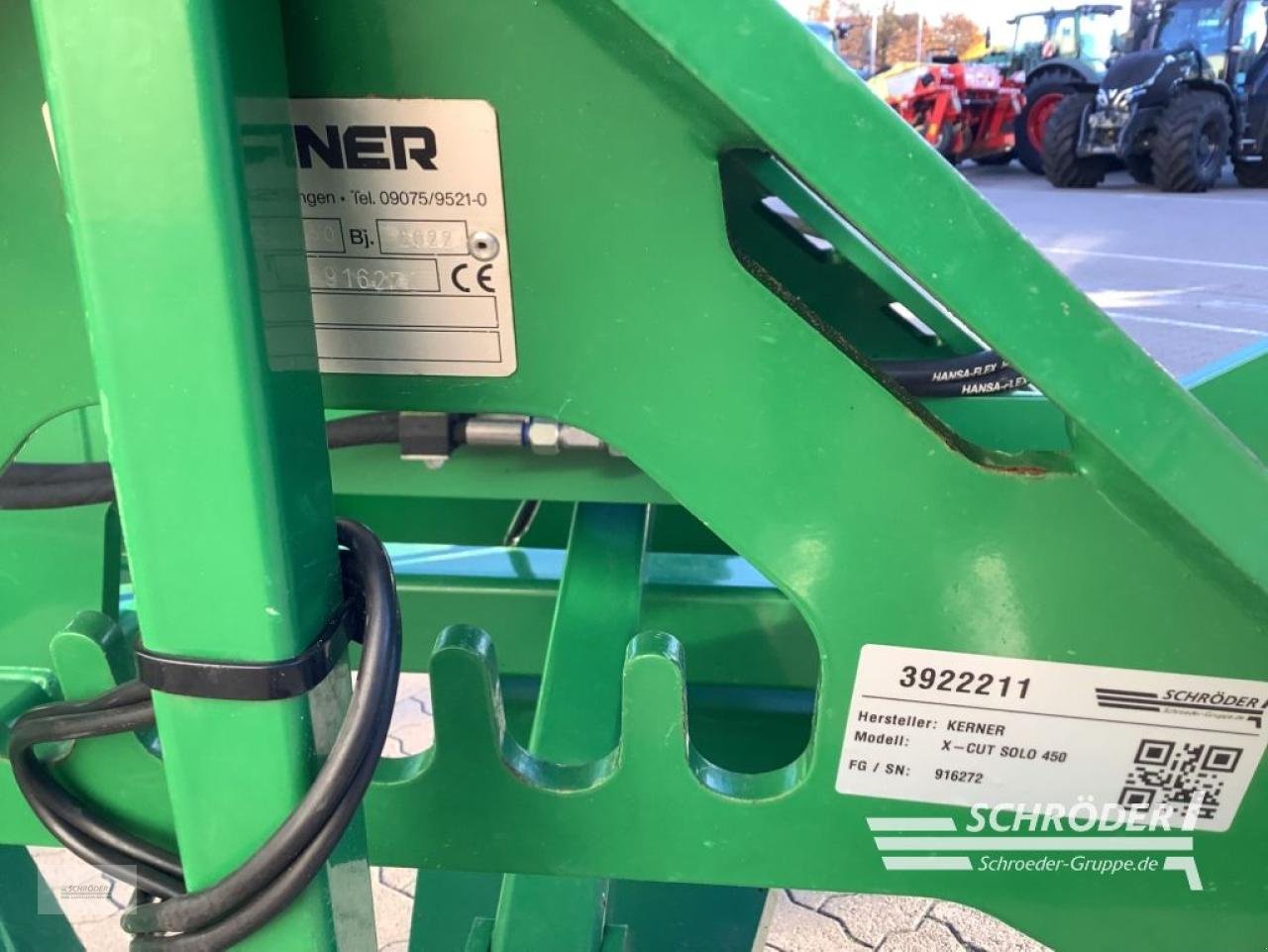 Sonstige Bodenbearbeitungsgeräte des Typs Kerner X-CUT SOLO 450, Neumaschine in Völkersen (Bild 10)