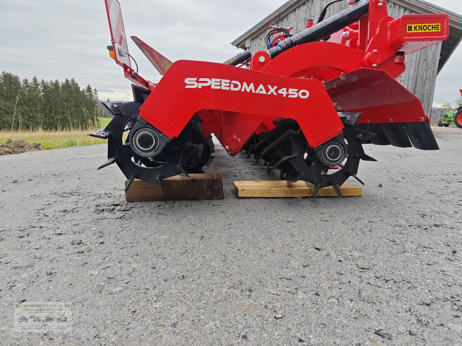 Sonstige Bodenbearbeitungsgeräte typu Knoche Speedmax 450, Neumaschine w Eging am See (Zdjęcie 3)
