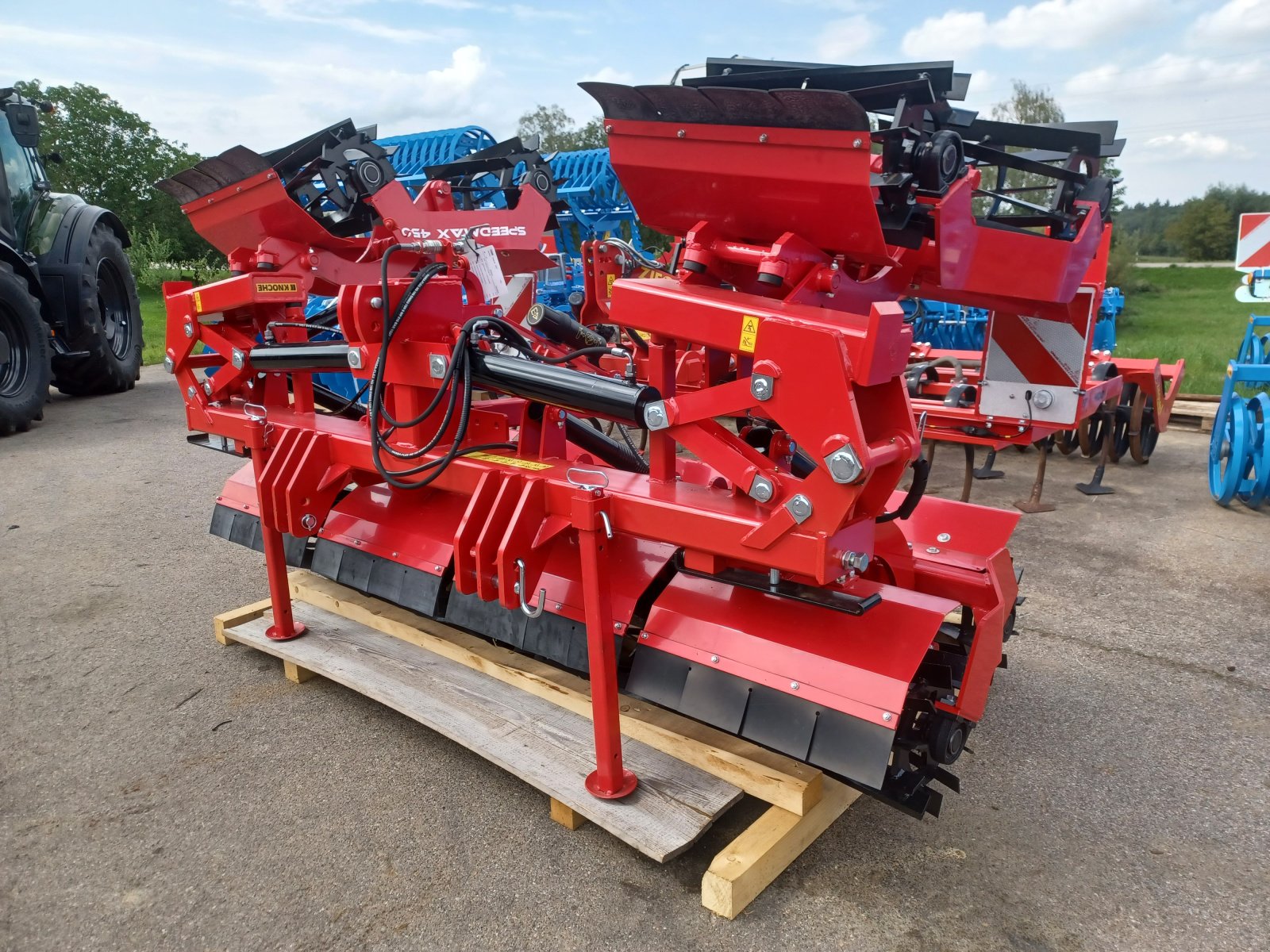 Sonstige Bodenbearbeitungsgeräte Türe ait Knoche Speedmax 450, Gebrauchtmaschine içinde Uffenheim (resim 5)