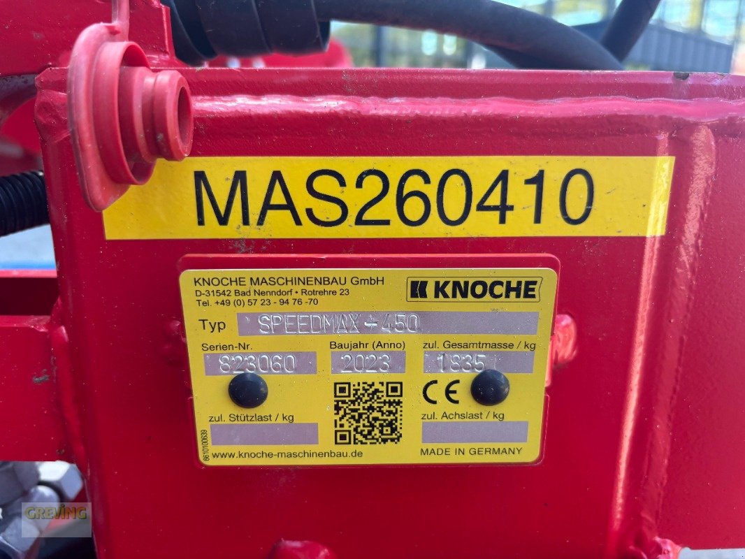 Sonstige Bodenbearbeitungsgeräte типа Knoche Speedmax 450, Gebrauchtmaschine в Ahaus (Фотография 18)