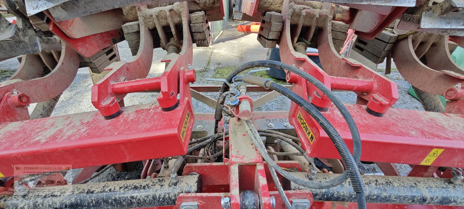 Sonstige Bodenbearbeitungsgeräte typu Knoche Speedmax 560, Gebrauchtmaschine w Eging am See (Zdjęcie 11)