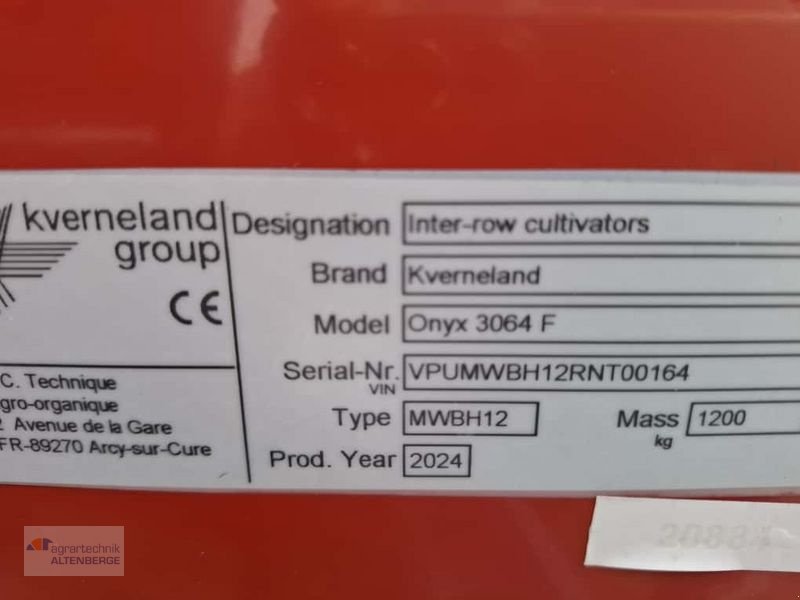 Sonstige Bodenbearbeitungsgeräte typu Kverneland Lynx 2000 + Onyx 3064, Vorführmaschine w Altenberge (Zdjęcie 10)