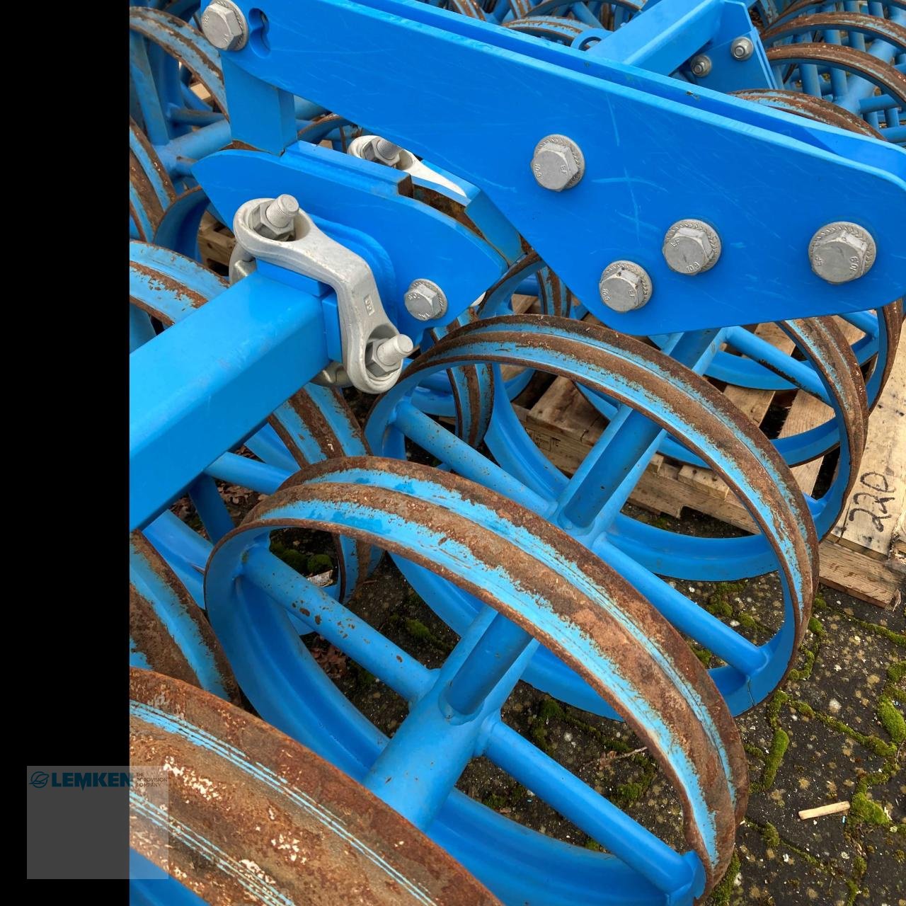 Sonstige Bodenbearbeitungsgeräte typu Lemken Doppelprofilringwalze DPW 2x 3 Meter, Gebrauchtmaschine v Alpen (Obrázek 4)