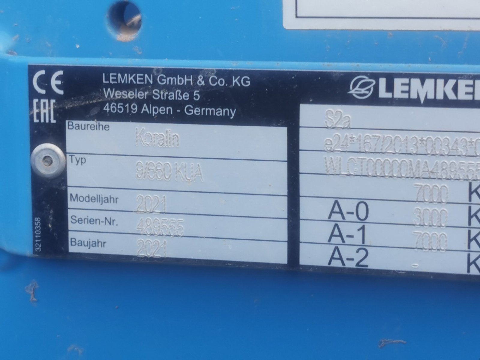 Sonstige Bodenbearbeitungsgeräte des Typs Lemken Koralin 660, Gebrauchtmaschine in Rehau (Bild 3)