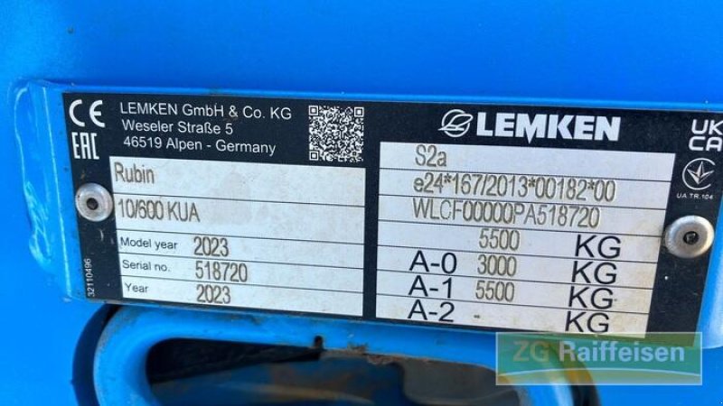 Sonstige Bodenbearbeitungsgeräte des Typs Lemken Rubin 10, Gebrauchtmaschine in Bühl (Bild 10)