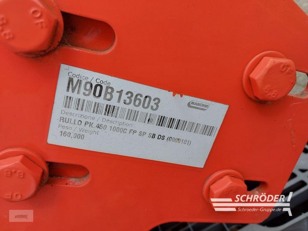 Sonstige Bodenbearbeitungsgeräte del tipo Maschio ZAHNPACKERWALZE Ø 450, Gebrauchtmaschine In Lastrup (Immagine 5)