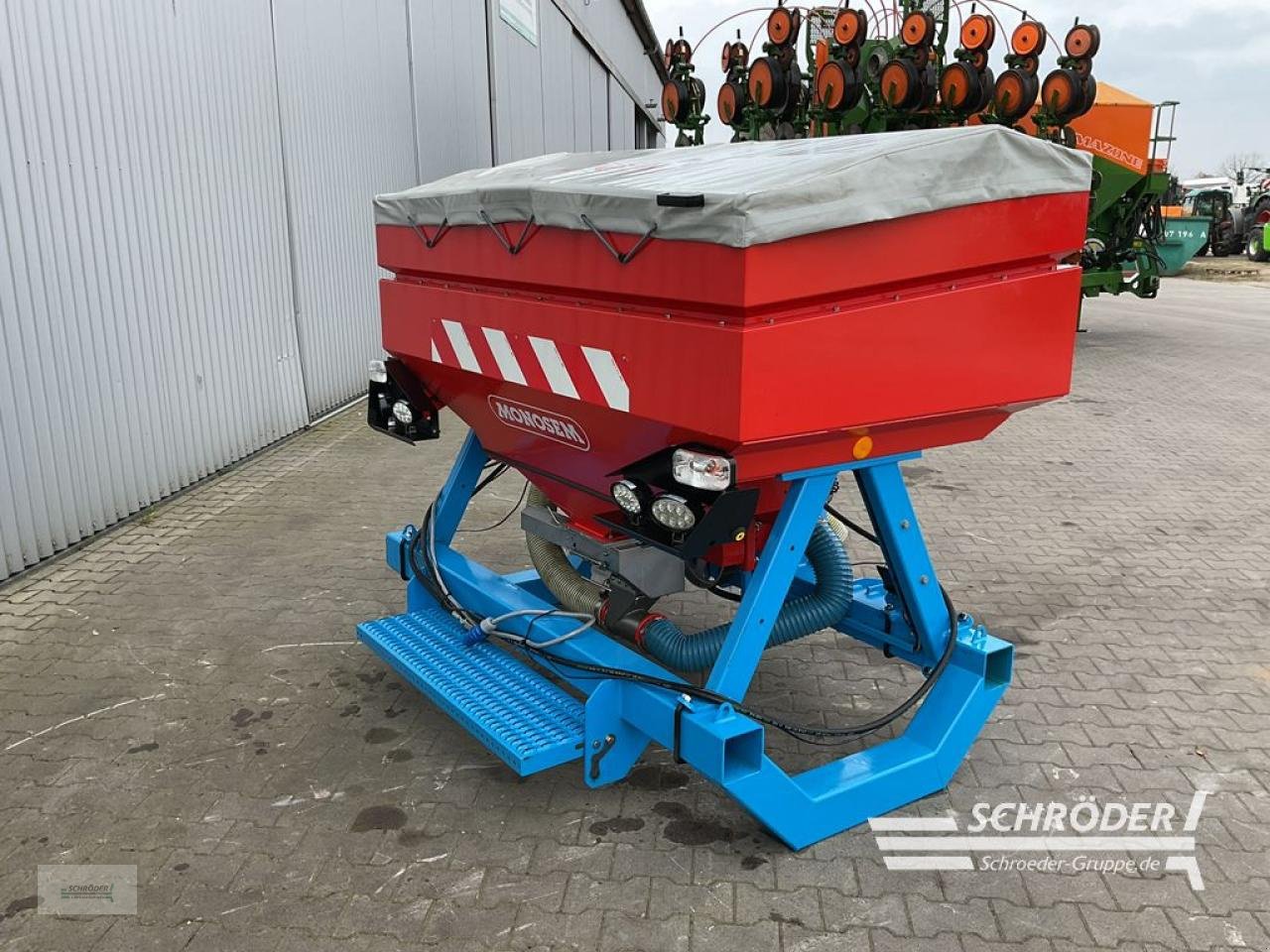 Sonstige Bodenbearbeitungsgeräte Türe ait Monosem FRONTTANK FERT AVANT, Gebrauchtmaschine içinde Wildeshausen (resim 5)