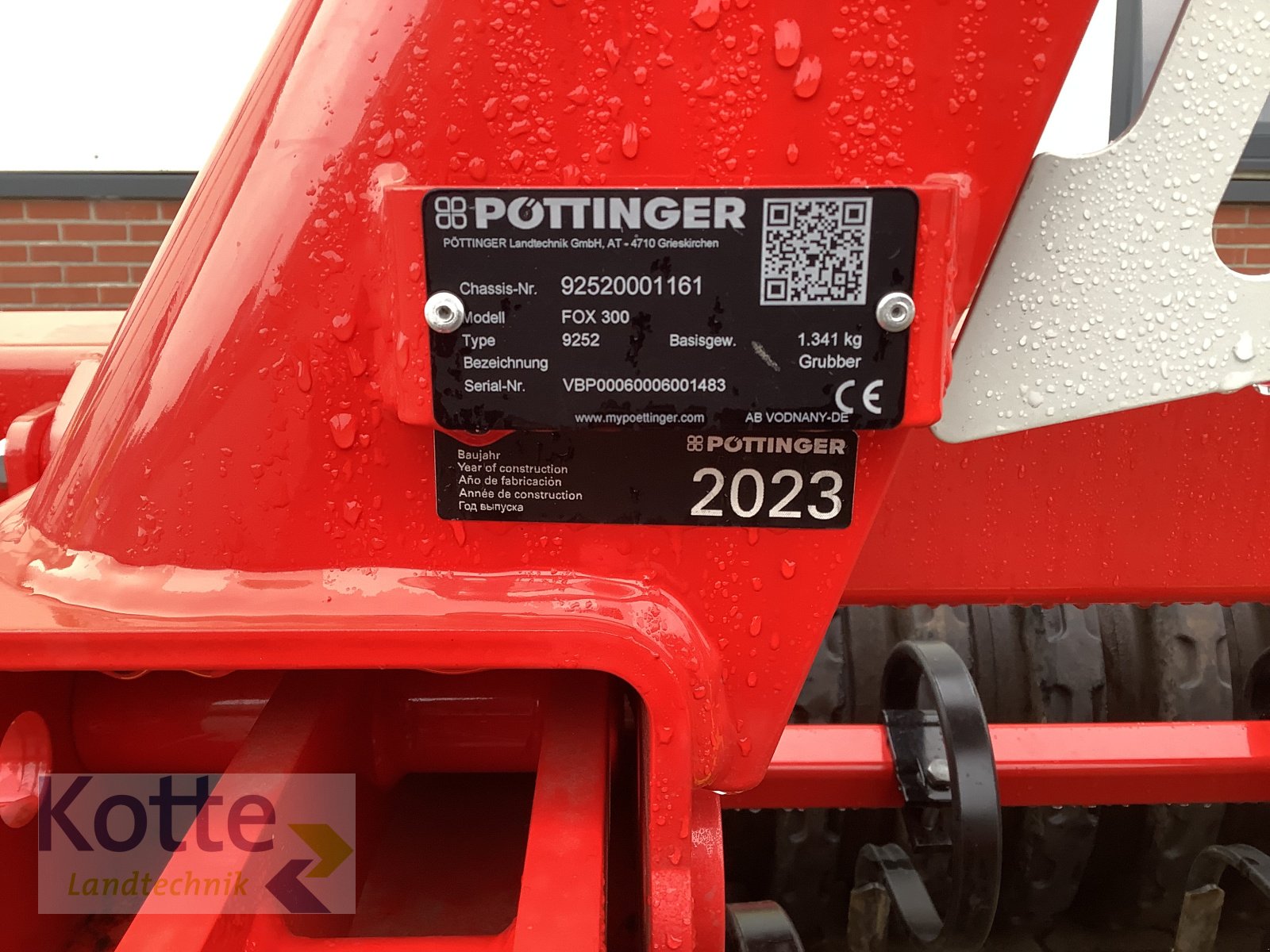 Sonstige Bodenbearbeitungsgeräte типа Pöttinger Fox, Gebrauchtmaschine в Rieste (Фотография 7)