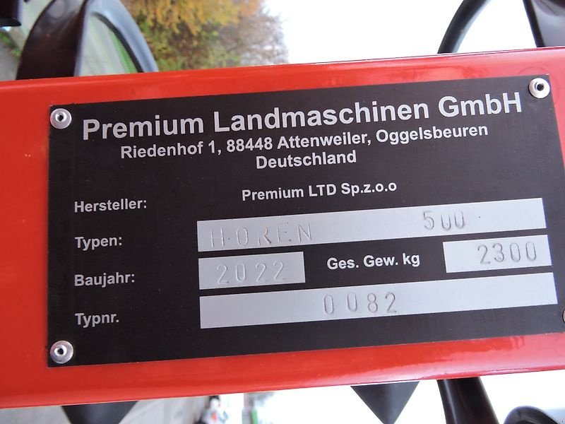 Sonstige Bodenbearbeitungsgeräte типа Premium Ltd Horen 500, Gebrauchtmaschine в Eppingen (Фотография 5)