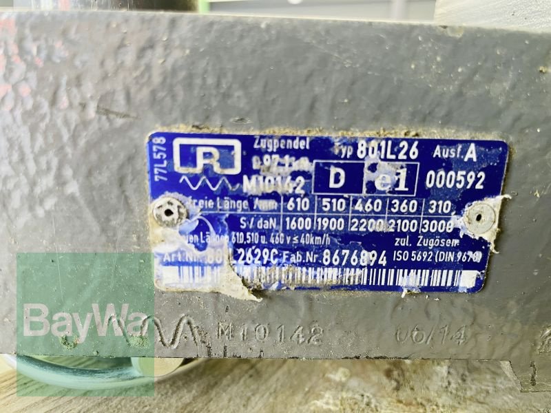 Sonstige Bodenbearbeitungsgeräte tip Rockinger ZUGSTANGE 38MM BOLZEN, Gebrauchtmaschine in Manching (Poză 4)