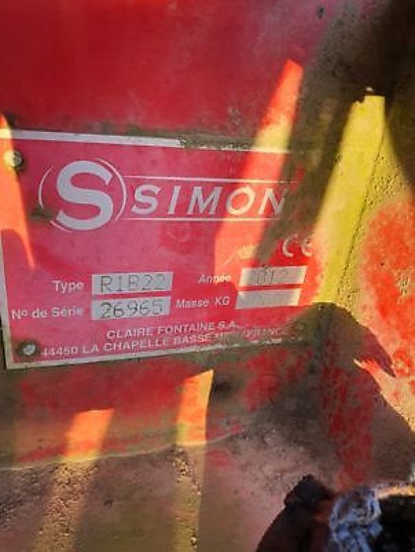 Sonstige Bodenbearbeitungsgeräte des Typs Sonstige arracheuse Simon, Gebrauchtmaschine in Marlenheim (Bild 3)