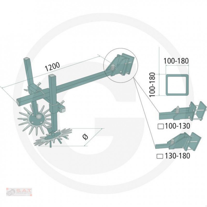 Sonstige Bodenbearbeitungsgeräte des Typs Sonstige K.U.L.T Fingerhackset frei Haus!, Neumaschine in Eberschwang (Bild 17)