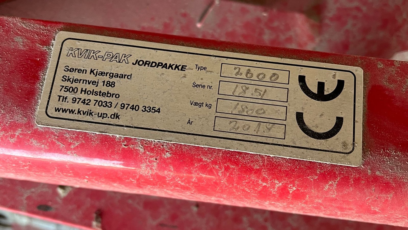 Sonstige Bodenbearbeitungsgeräte of the type Sonstige Kvik-pak 2600, Gebrauchtmaschine in Brønderslev (Picture 5)