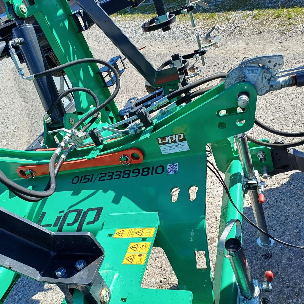 Sonstige Bodenbearbeitungsgeräte Türe ait Sonstige Lipp Hackgerät 9-reihig, Gebrauchtmaschine içinde Pischelsdorf am Engelbach (resim 9)