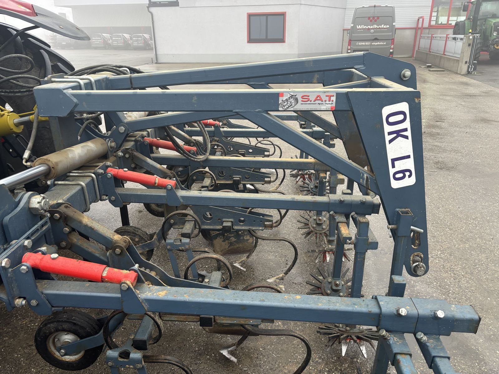 Sonstige Bodenbearbeitungsgeräte typu Sonstige Madara Hackgerät OK L6 6x75cm, Gebrauchtmaschine v Starrein (Obrázok 9)