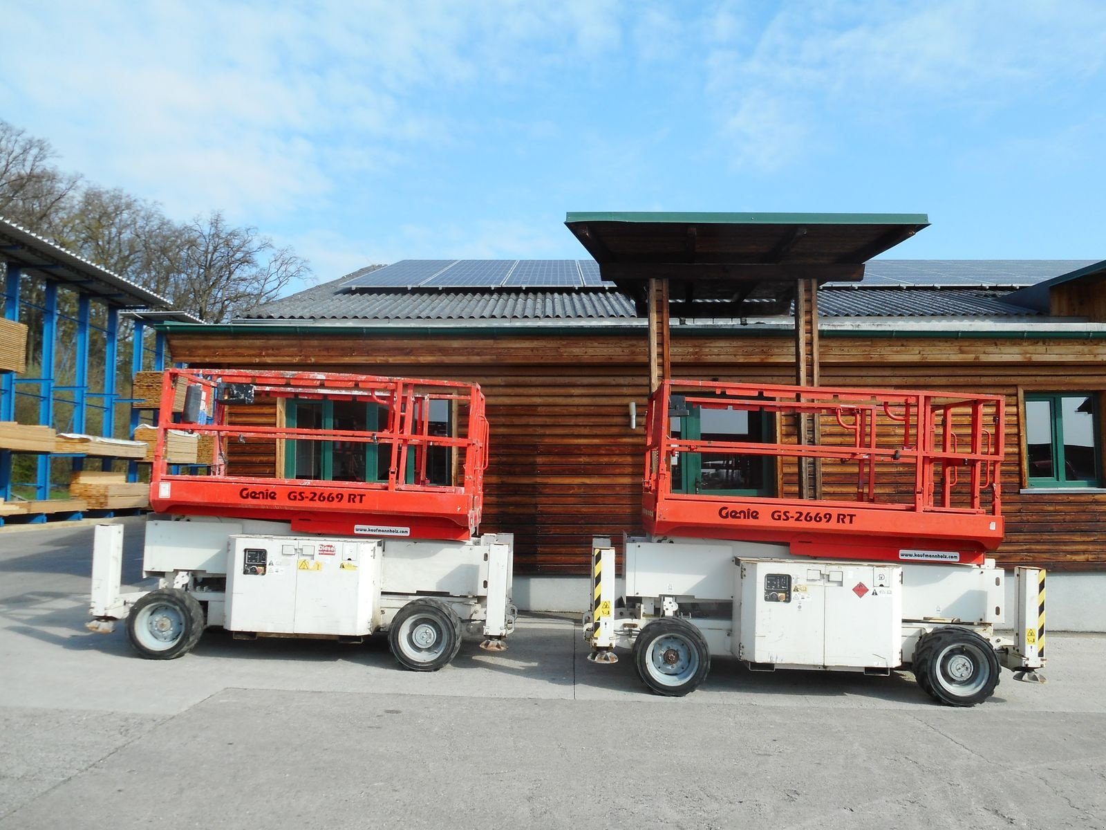 Sonstige Bühnen typu Genie GS-2669 RT Diesel Allrad Scherenbühne 10 Meter, Gebrauchtmaschine v St. Nikolai ob Draßling (Obrázek 1)