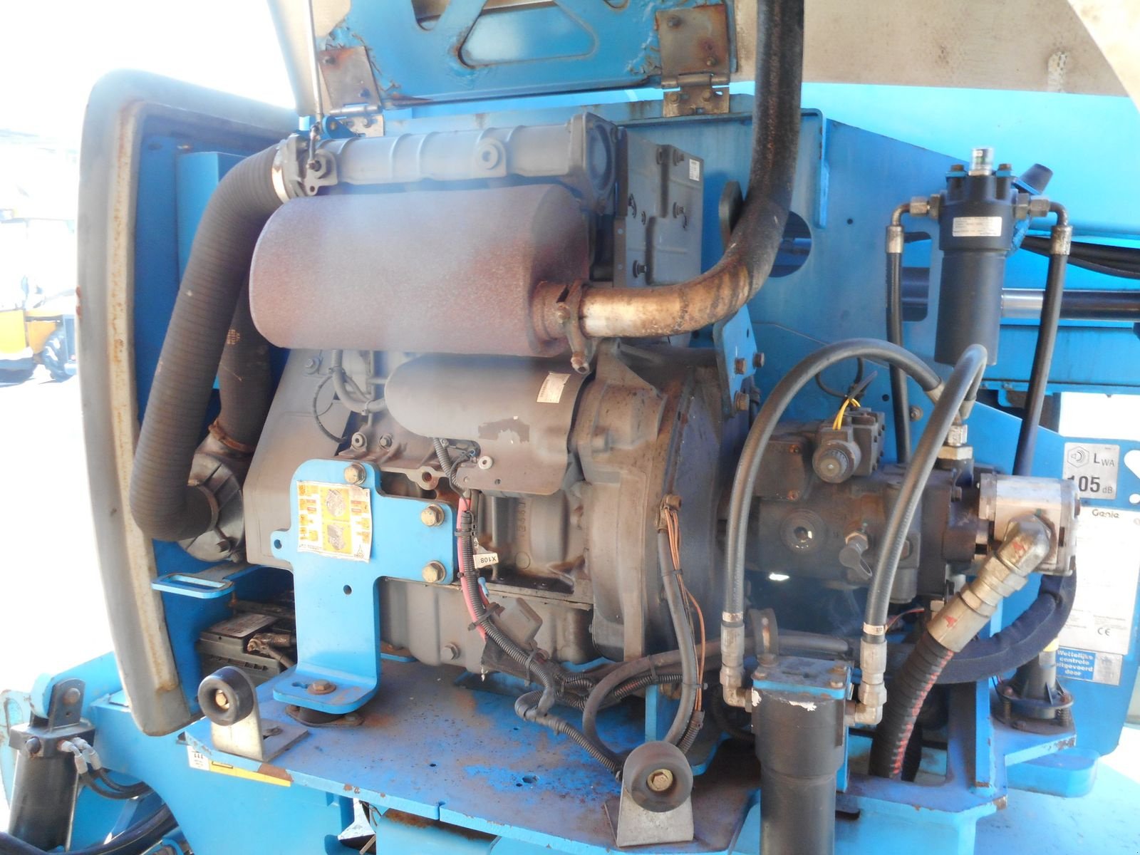 Sonstige Bühnen tip Genie Z-45/25J Diesel Allrad Gelenkteleskopbühne 16m, Gebrauchtmaschine in St. Nikolai ob Draßling (Poză 12)