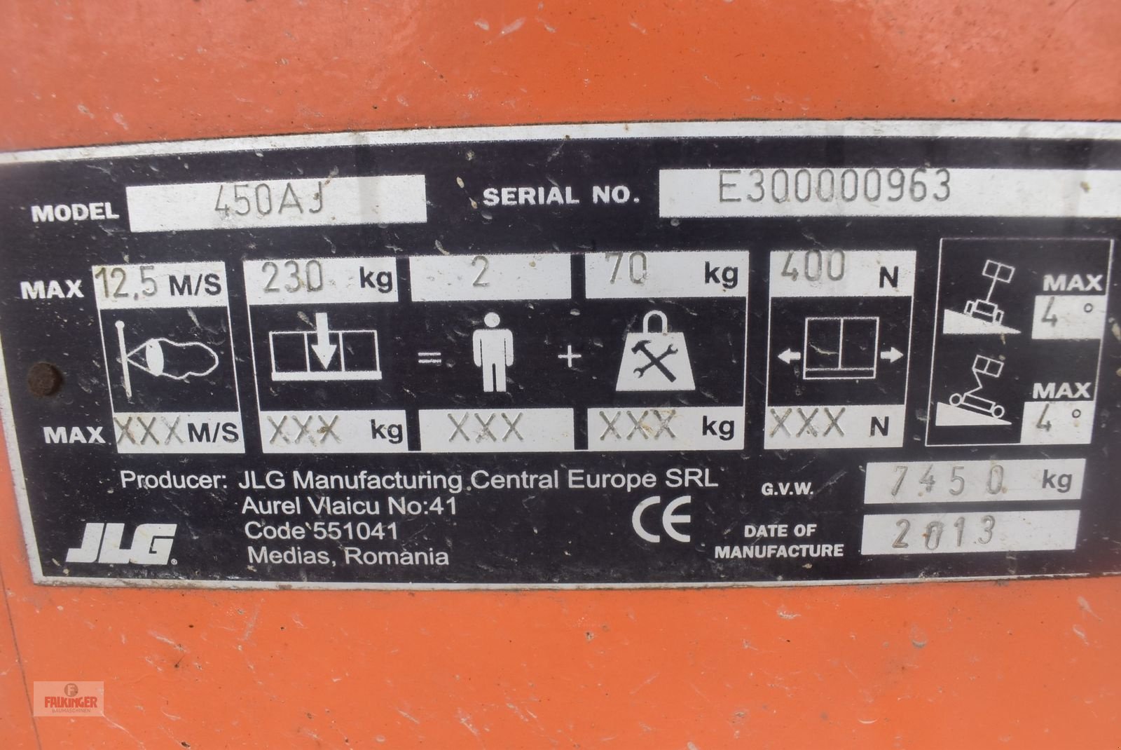 Sonstige Bühnen typu JLG 450AJ, Gebrauchtmaschine v Putzleinsdorf (Obrázek 14)