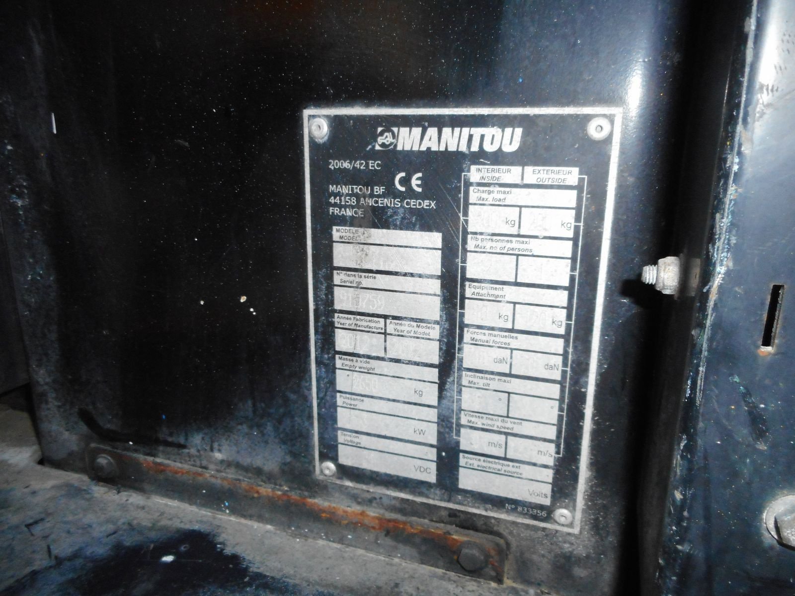 Sonstige Bühnen typu Manitou 100 VJR Evolution ( Mastbühne 10 Meter ), Gebrauchtmaschine v St. Nikolai ob Draßling (Obrázek 9)