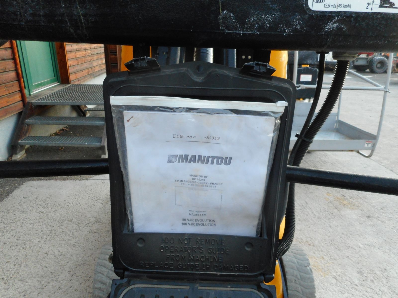 Sonstige Bühnen typu Manitou 100 VJR Evolution ( Mastbühne 10 Meter ), Gebrauchtmaschine v St. Nikolai ob Draßling (Obrázek 16)