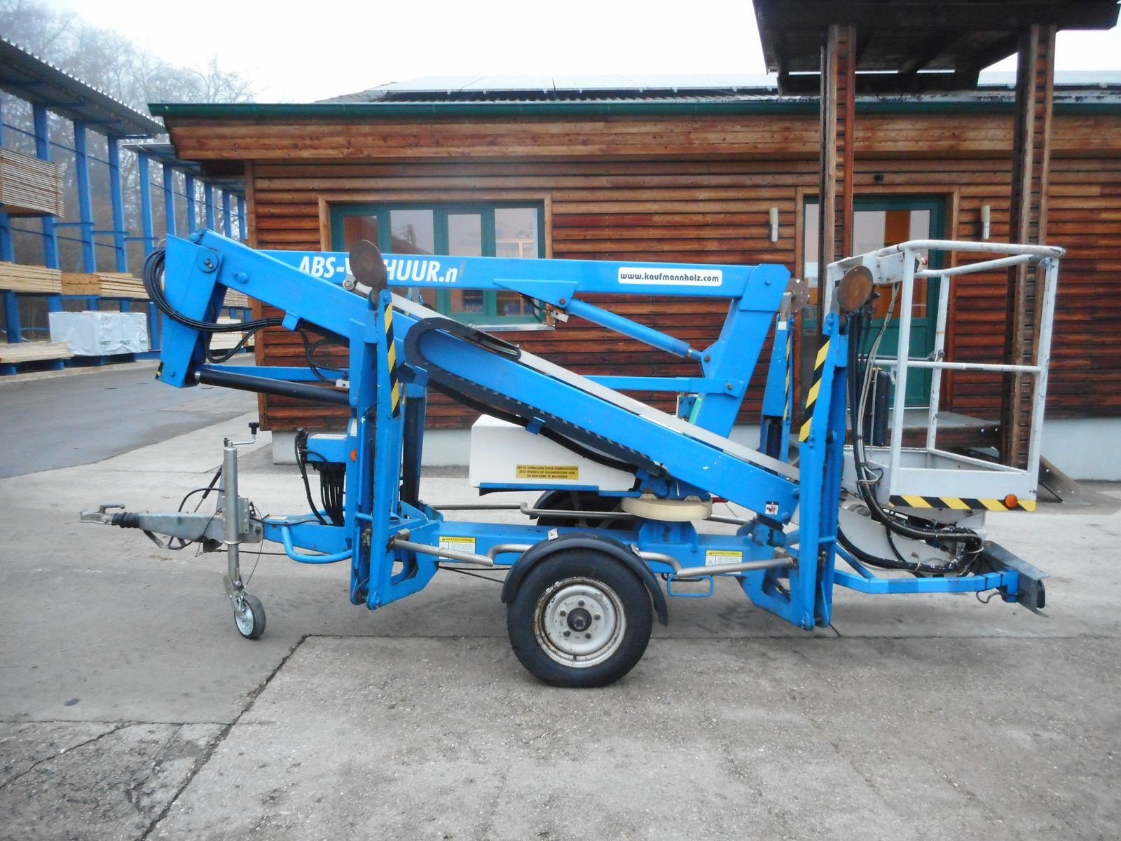 Sonstige Bühnen typu Niftylift 120T Anhängerbühne 12 Meter!, Gebrauchtmaschine v St. Nikolai ob Draßling (Obrázok 1)