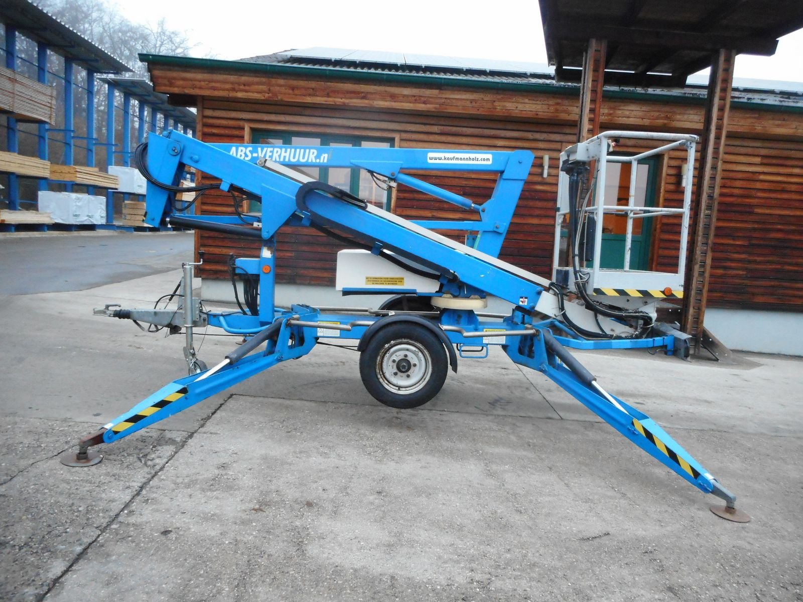 Sonstige Bühnen typu Niftylift 120T Anhängerbühne 12 Meter!, Gebrauchtmaschine v St. Nikolai ob Draßling (Obrázok 11)