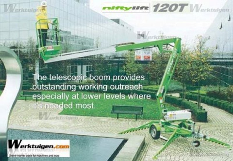 Sonstige Bühnen typu Niftylift 120T Anhängerbühne 12 Meter!, Gebrauchtmaschine v St. Nikolai ob Draßling (Obrázok 16)