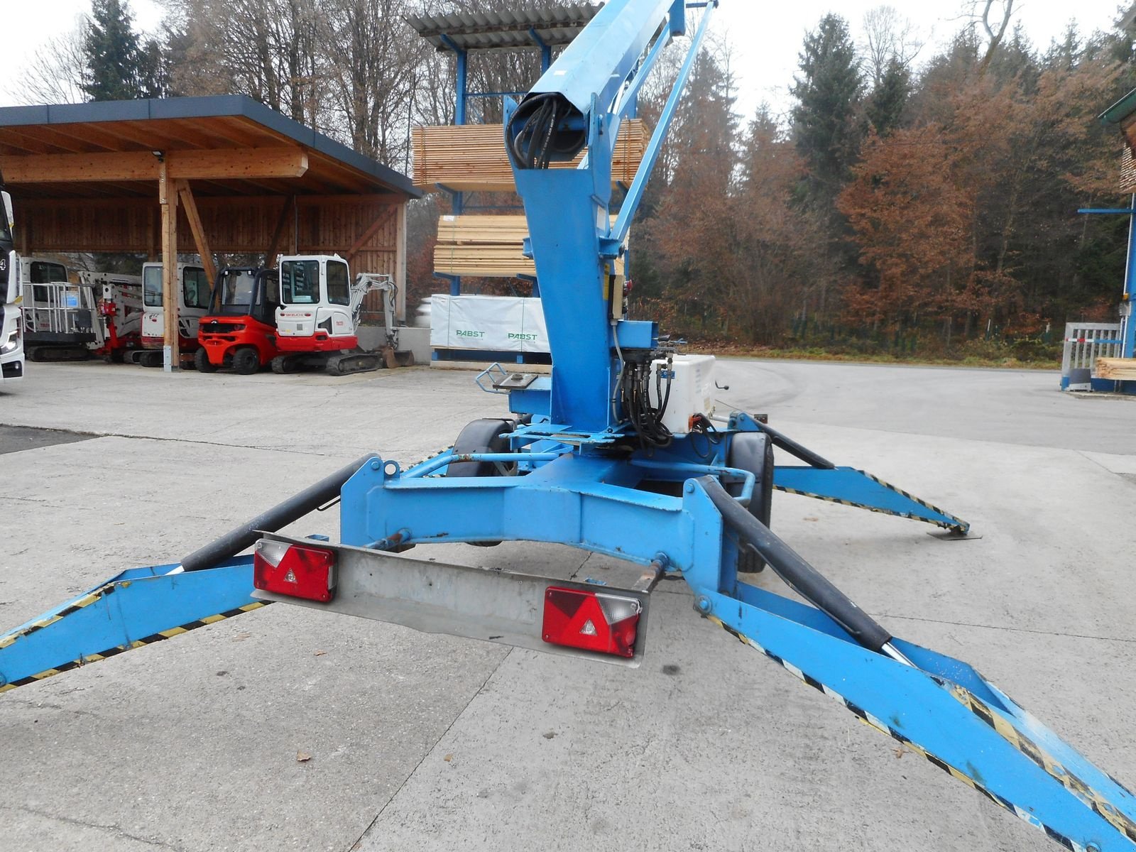 Sonstige Bühnen typu Niftylift 170 HE Anhängerbühne 17m - nur 2.000 KG Eigengew, Gebrauchtmaschine v St. Nikolai ob Draßling (Obrázek 15)