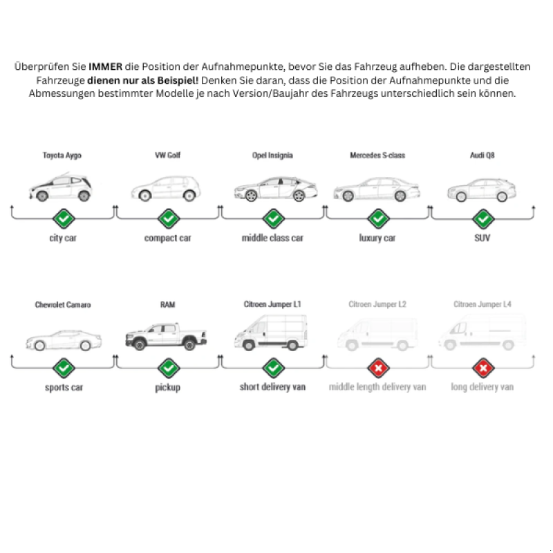 Sonstige Bühnen of the type Redats 2-Säulen-Hebebühne L-205F 4.2t, manuelle Entriegelung, 230V, Neumaschine in mixnitz (Picture 10)