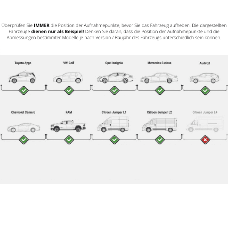 Sonstige Bühnen of the type Redats 2-Säulen-Hebebühne L-240F 4.0t, automatisch 230V —-3TEILIGE TRAGARME, Neumaschine in mixnitz (Picture 7)