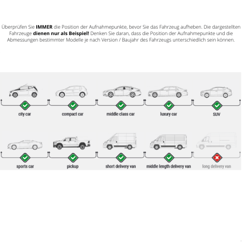 Sonstige Bühnen of the type Redats automatische 2-Säulen-Hebebühne L-265 4.0t, barrierefrei, 400V —-3TEILIGE TRAGARME, Neumaschine in mixnitz (Picture 17)