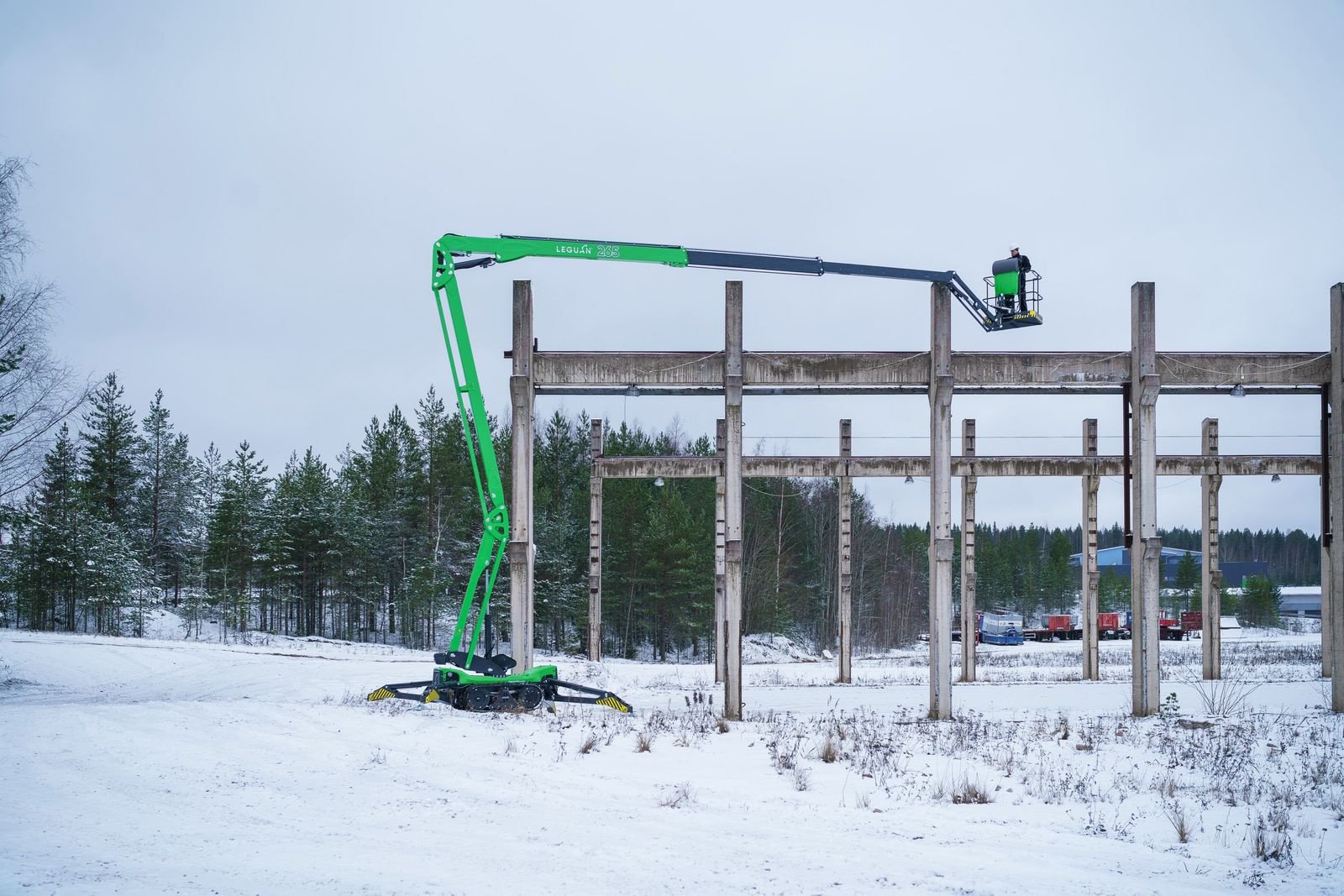 Sonstige Bühnen del tipo Sonstige Leguan Lifts Hubarbeitsbühne Leguan 265, Neumaschine en Waidhofen an der Thaya (Imagen 6)