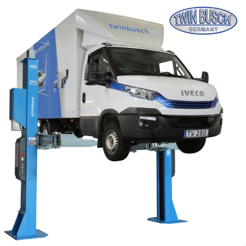 Sonstige Bühnen of the type Twin Busch 2 Säulen Hebebühne TW280 8.0t – barrierefrei – HEAVY LINE, Neumaschine in mixnitz (Picture 1)