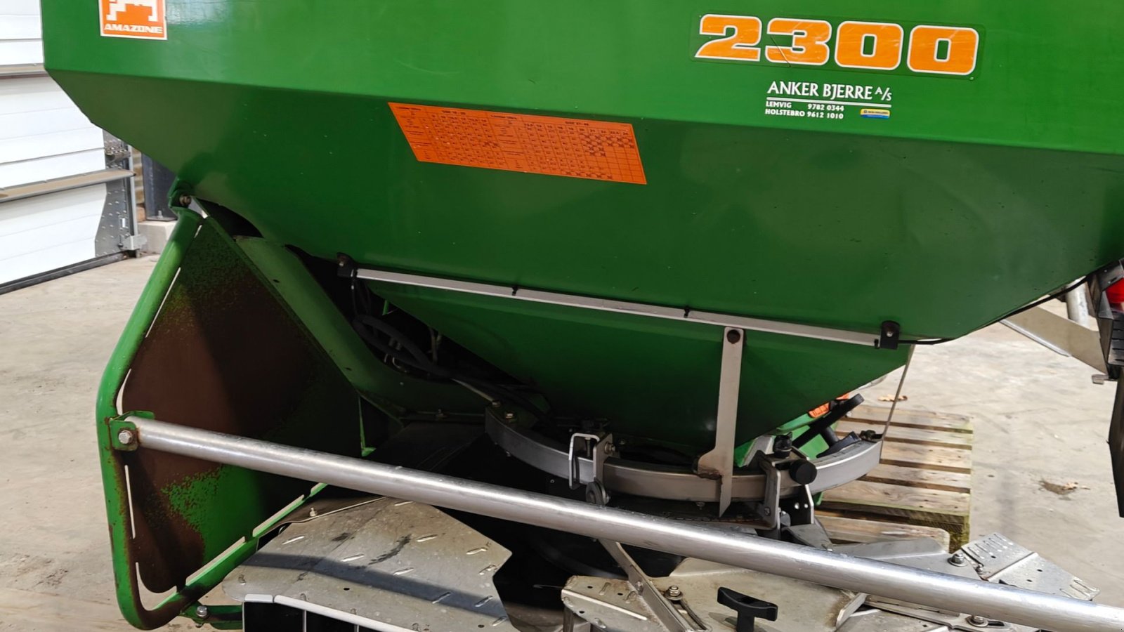 Sonstige Düngung & Pflanzenschutztechnik del tipo Amazone ZA-M 2300 Ultra Profis, Gebrauchtmaschine In Holstebro (Immagine 12)