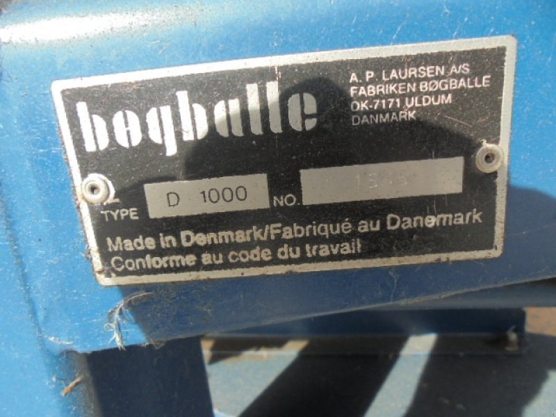 Sonstige Düngung & Pflanzenschutztechnik des Typs Bogballe D1000 hydr. luk, Gebrauchtmaschine in Rønde (Bild 3)